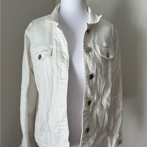 White Denim Jacket